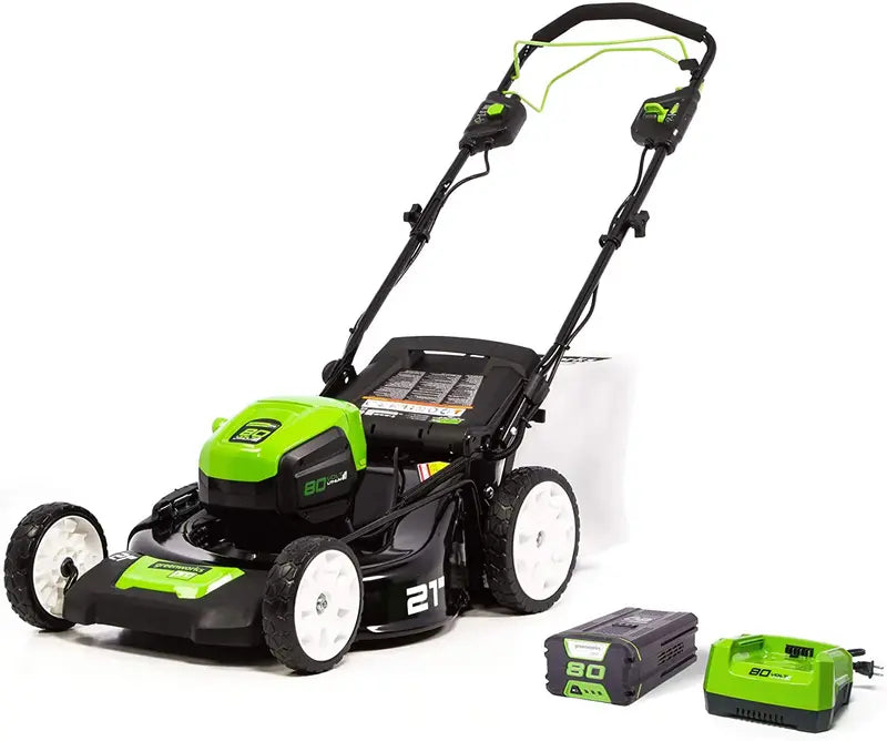 21-Inch Cordless Electric Lawn Mower — 80V Dual-Battery System with Charger (GLM801601)
