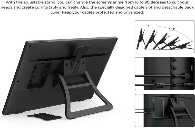 XP-PEN Artist 22 (2nd Gen) 21.5″ Drawing Tablet with 1080p Display, Battery-Free Stylus, for Windows & Mac