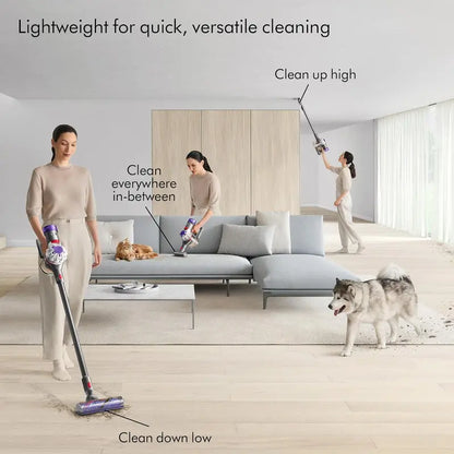 Dyson V8 Cordless Vacuum Cleaner  Lightweight, Bagless, Up to 40 Minutes Runtime