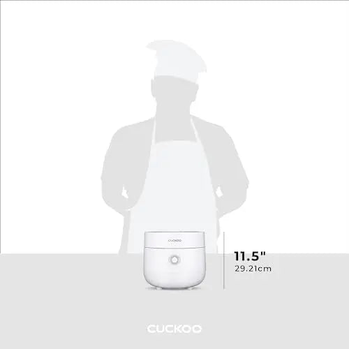 CUCKOO 6-Cup (Uncooked) Micom Rice Cooker Nonstick Inner Pot | White
