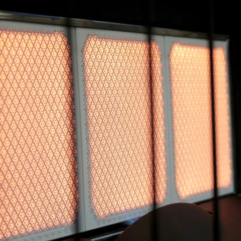 Mr. Heater F299821 Vent-Free Natural Gas Heater  20,000 BTU Radiant Wall-Mount or Freestanding Unit