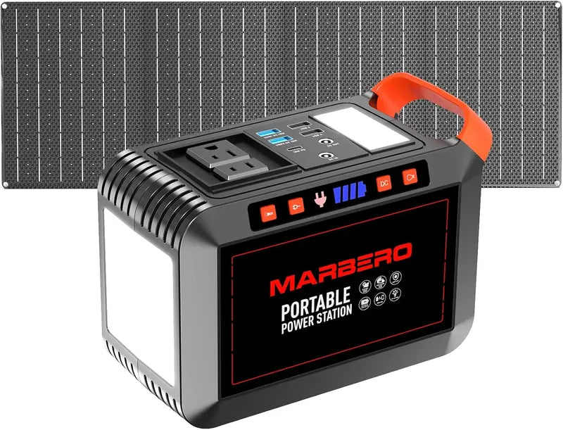 Compact Portable Power Station — 88Wh Solar-Compatible Lithium Battery with Fast-Charging Output