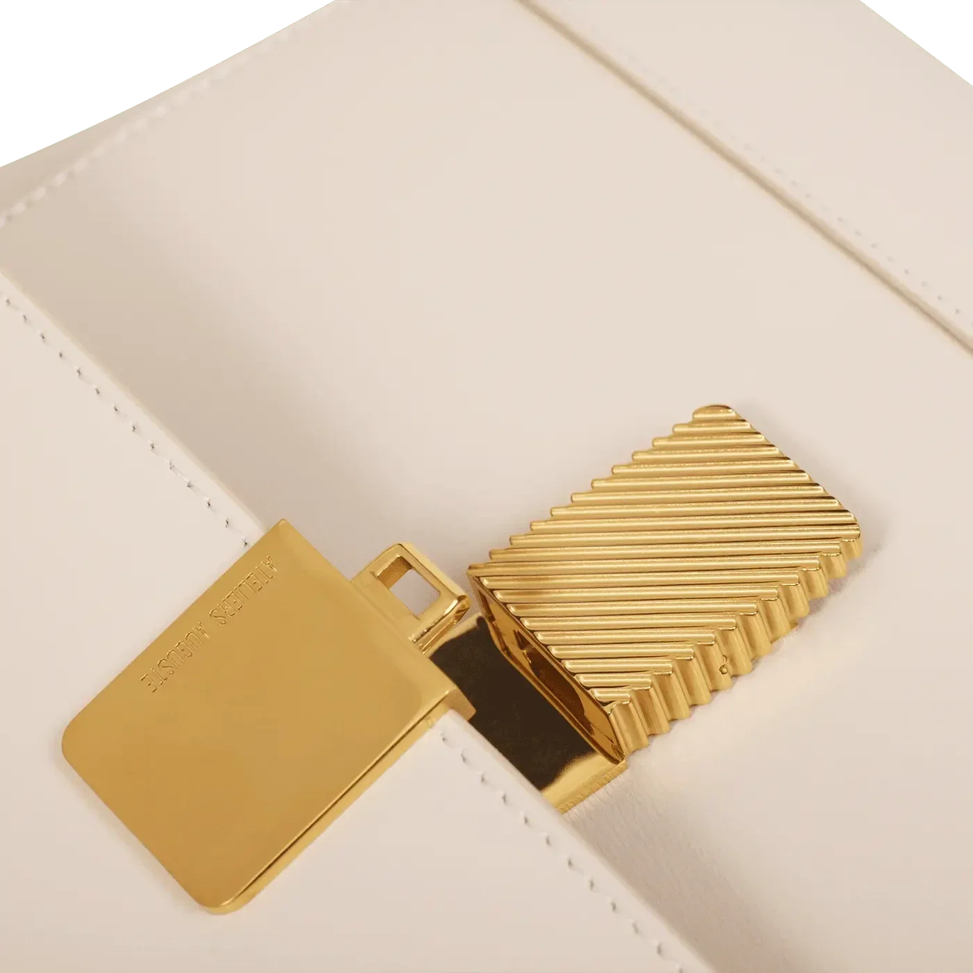 Marly - Cuir Box Blanc Cassé