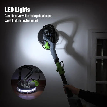 WORKPRO 720W Vacuum-Ready Drywall Sander  Dust-Reducing Electric Sanding System