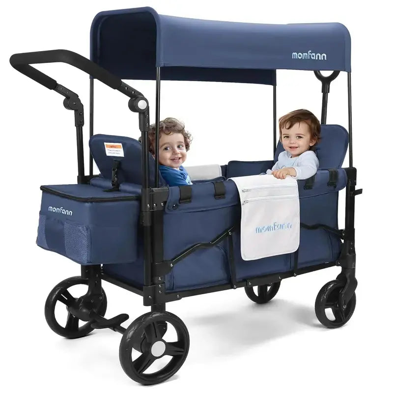 All-Terrain Kids’ Stroller Wagon  2-Seater Outdoor Baby Wagon for Toddlers
