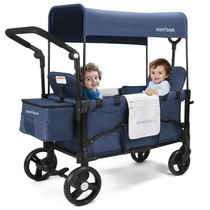 All-Terrain Kids’ Stroller Wagon  2-Seater Outdoor Baby Wagon for Toddlers