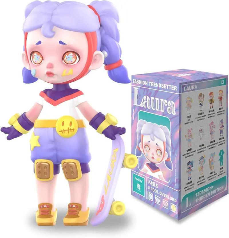 12-Piece Fashion Trendsetters Blind Box Collection  Cute Collectible Action Figures for Holidays & Birthdays