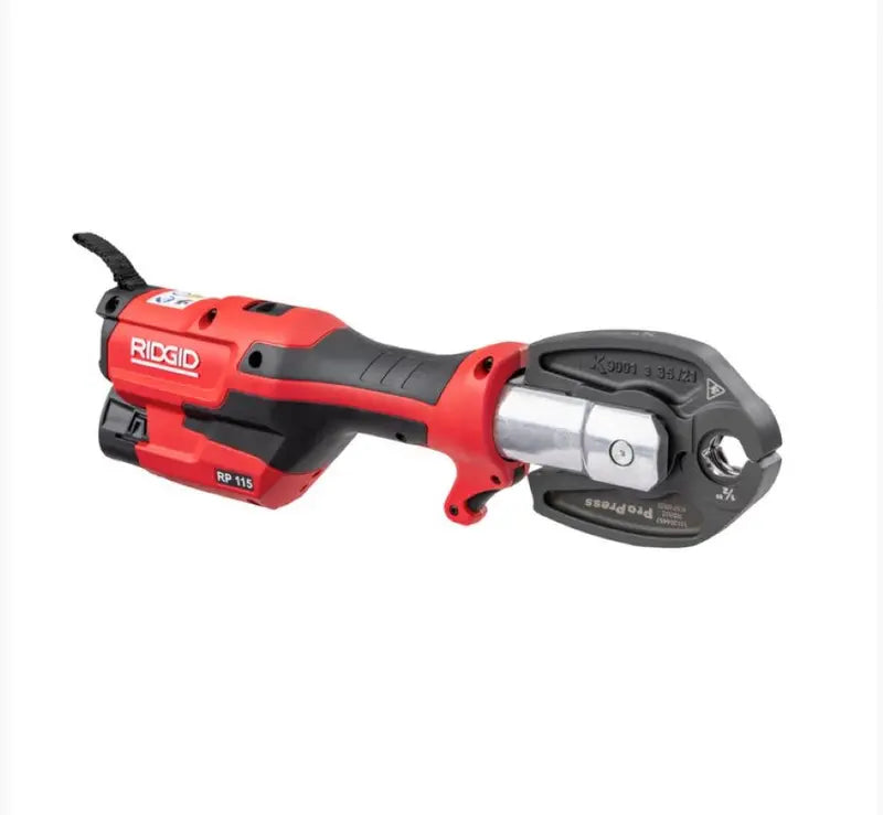 RIDGID RP 115 Mini Press Tool Battery Kit with Propress Jaws 1/2-3/4