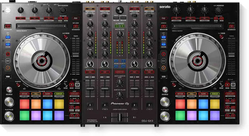 Pioneer DJ DDJ-SX3 B-Stock Controller  4-Channel Serato DJ Pro Compatible Unit