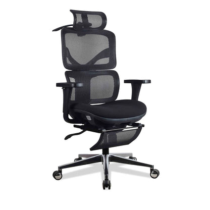 Chaise ergonomique de bureau - TERRANA en mousse et maille