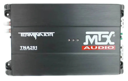 MTX 12″ Dual-Voice-Coil Car Subwoofer System  Includes Enclosed Box, Amplifier, and Complete QPower Wiring Kit
