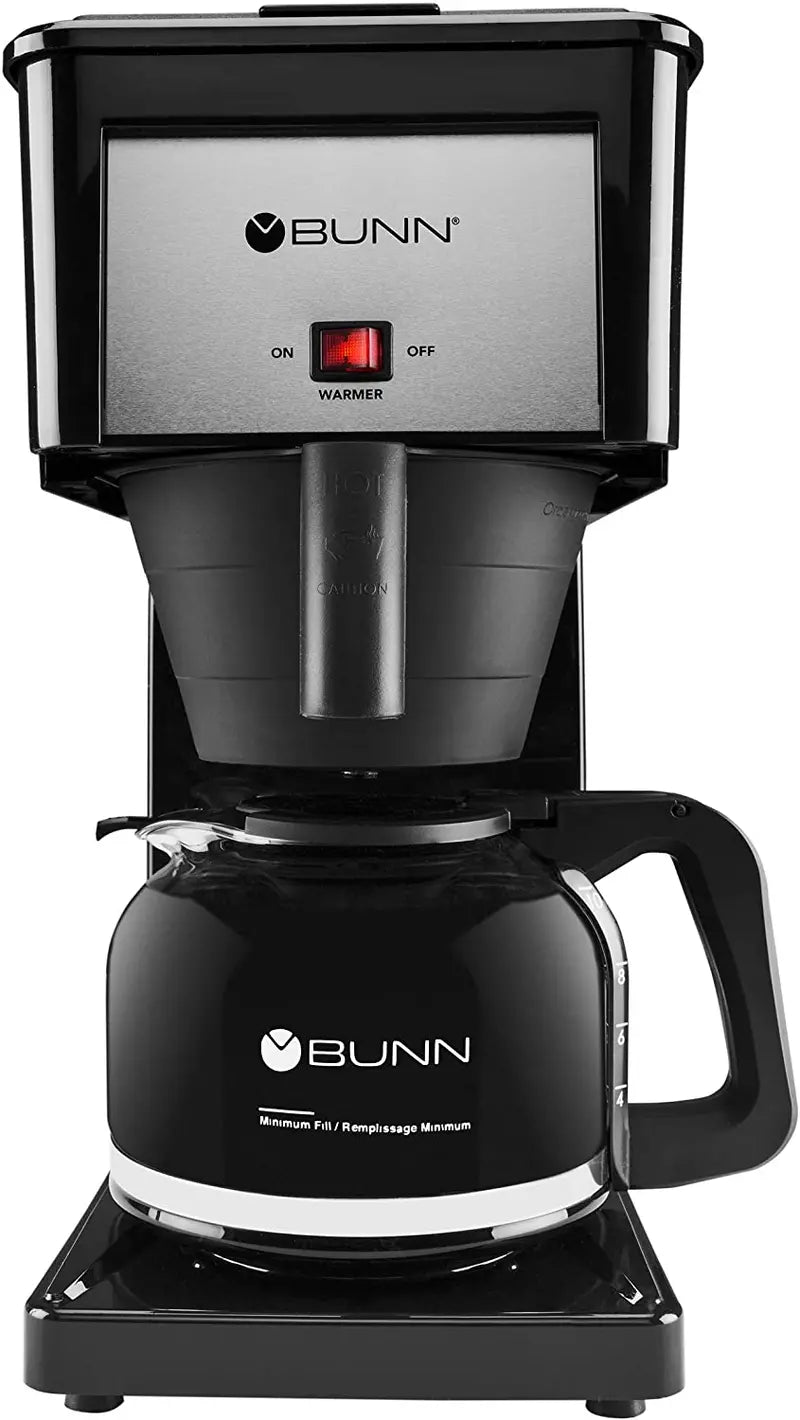 BUNN GRB Velocity Brew 10-Cup Home Coffee Brewer, Black