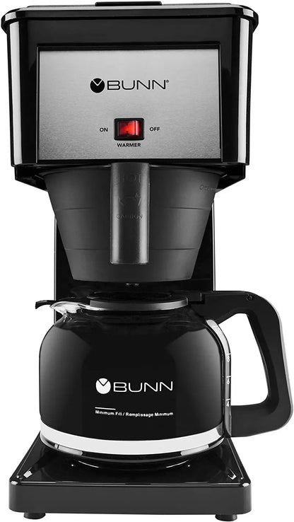 BUNN GRB Velocity Brew 10-Cup Home Coffee Brewer, Black