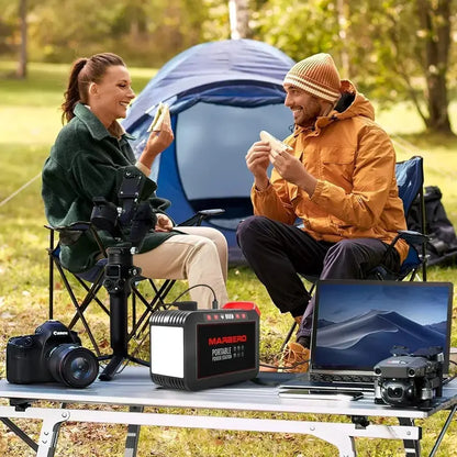 Compact Portable Power Station — 88Wh Solar-Compatible Lithium Battery with Fast-Charging Output