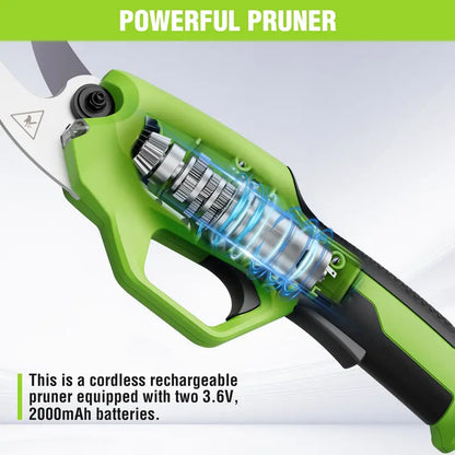 WORKPRO 7.2V Cordless Pruning Shears  0.8″ Cutting Capacity, Rechargeable