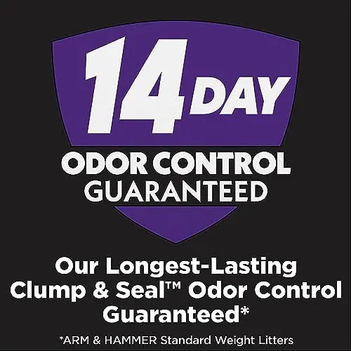 Arm & Hammer SLIDE Platinum 18 lb Multi-Cat Clumping Litter with 14-Day Odor Control