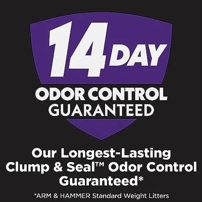 Arm & Hammer SLIDE Platinum 18 lb Multi-Cat Clumping Litter with 14-Day Odor Control