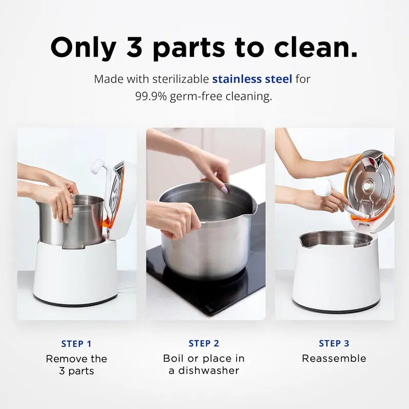 Carepod 31S Ultrasonic Humidifier  4-Liter Stainless Steel Tank, Quiet Filter-Free Operation