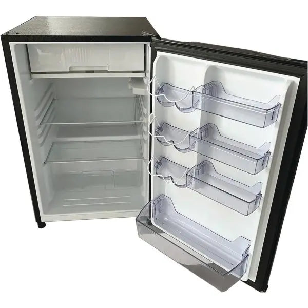 Avanti 4.4 Cu. Ft. Counter High Stainless Steel Door Refrigerator with Separate Chiller
