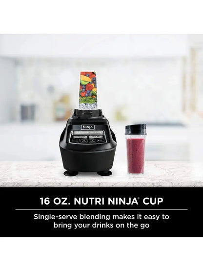 Ninja BL770 Mega Kitchen System  1500W All-in-One Blender & Food Processor in Matte Black
