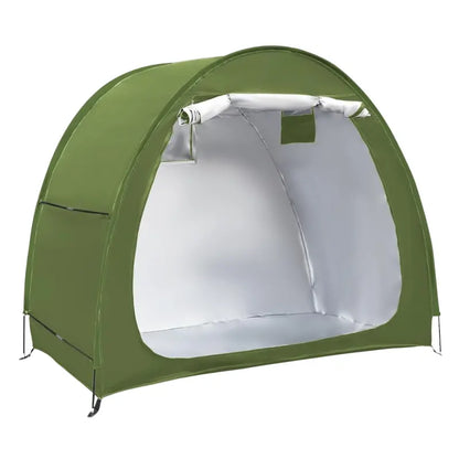 Extra-Large Waterproof Oxford Fabric Bike Shelter for 25 Bicycles