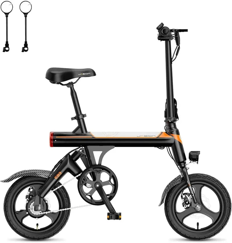 EB3 Folding Electric Bike  500W Peak Motor, 270Wh Battery, Rear Suspension, UL2849-Compliant Ebike for Adults and Teens