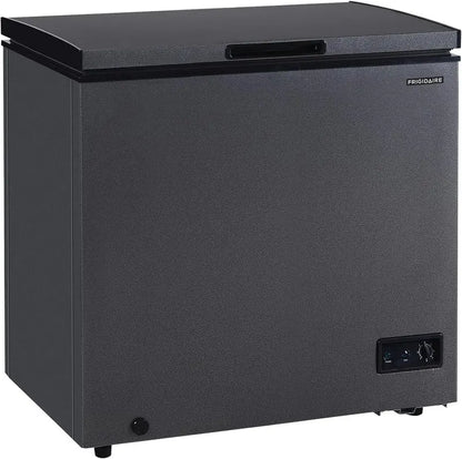 Frigidaire 7-Cubic-Foot Chest Freezer  Granita Finish with Adjustable Thermostat & Easy-Defrost Basket