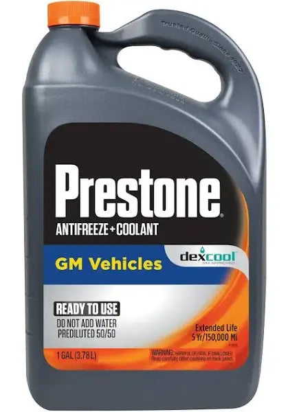 Prestone DEX-cool 50/50 Antifreeze & Coolant, 1 Gallon