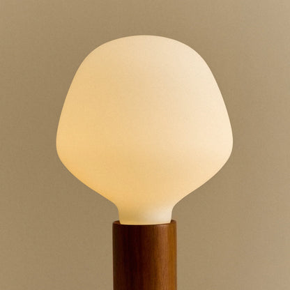 Knuckle Table Lamp in Walnut + Enno
