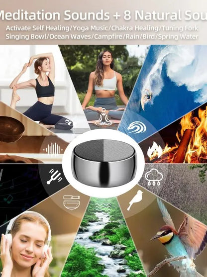 Tone Wireless Speaker for Meditation & Sound Therapy  Stress Relief with White Noise & Chakra Healing