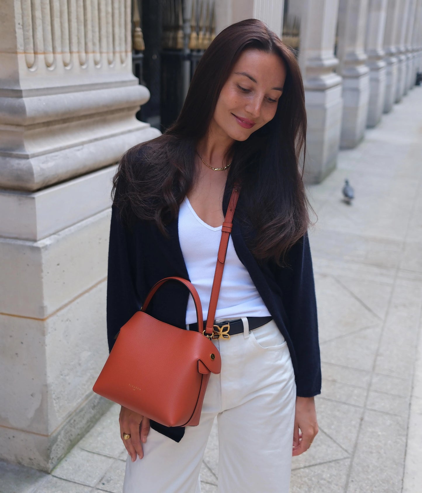 Medium Swann | Orange Brûlé