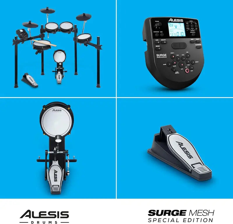 Alesis Command Mesh SE Drum Kit  Professional-Grade Electric Drum Set with USB MIDI and 600 Sounds