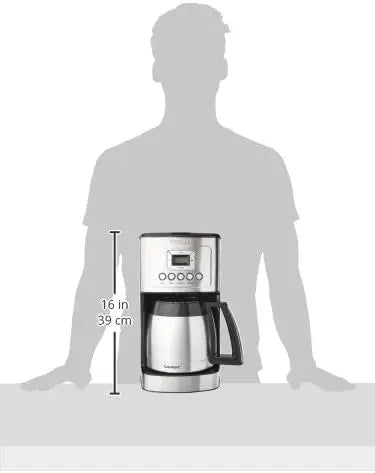 Cuisinart PerfecTemp 12-Cup Coffee Machine  Programmable Thermal Carafe, Brew Strength Control & Pause Feature