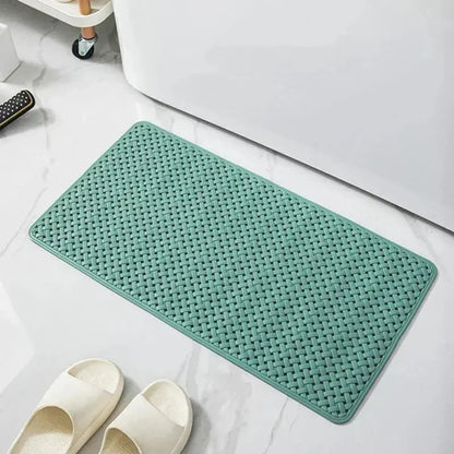 Non-Slip Bathroom Shower Mat with Reinforced Suction Cups