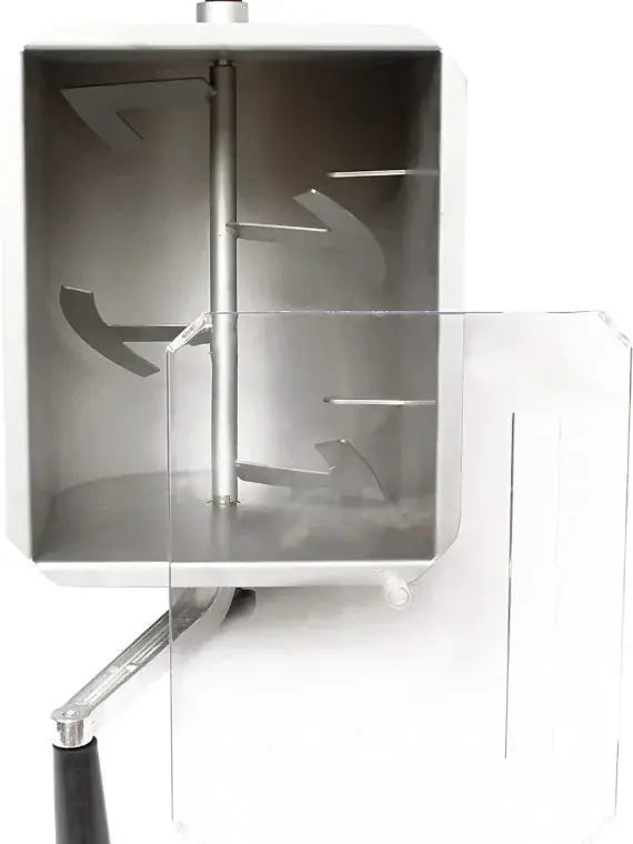 20-Lb Manual Sausage Mixer  Stainless Steel Meat Blender with Secure Lid for Homemade Ground Meats