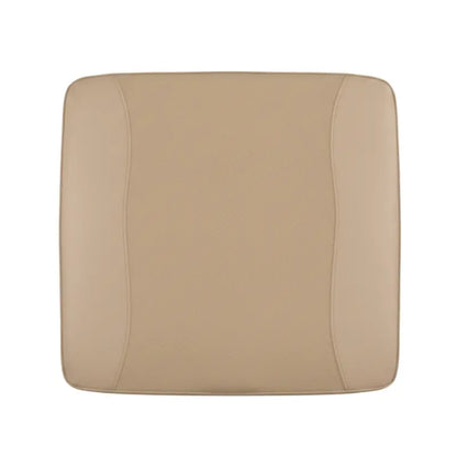 Contoured Vehicle Seat Cushion Pad (18″ x 17″ x 2.5″) in PU Leather & 4D Mesh