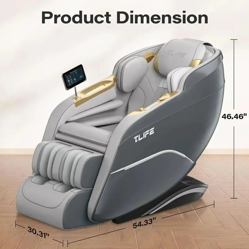 Zero Gravity Massage Chair  160° Recline, Body Scan, and Shiatsu Therapy System