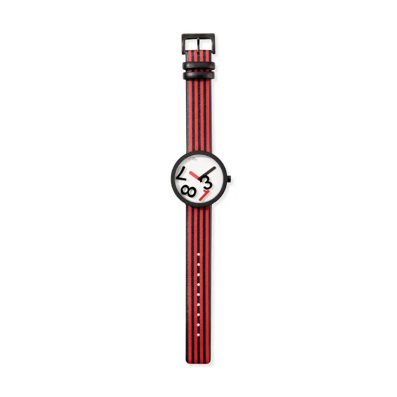 Hey Studio Red Time For Fun Analog Watch