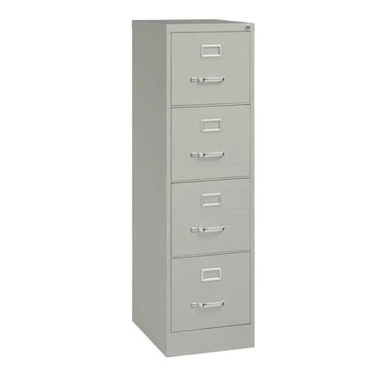 Hirsh Commercial 22D Four-Drawer Vertical Letter File Cabinet