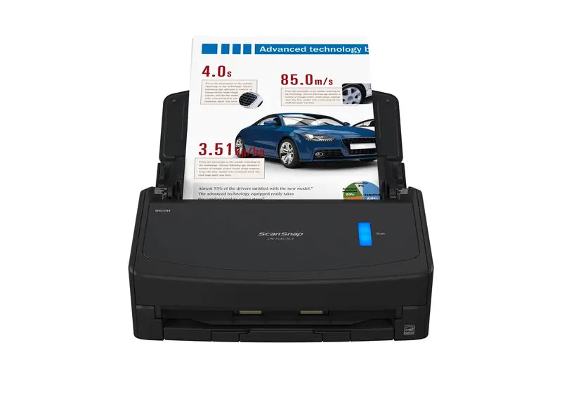 Fujitsu ScanSnap iX1400 High-Speed Color Document Scanner for Offices and Homes