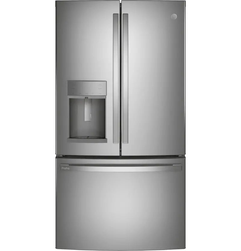 GE Profile ENERGY STAR French-Door Refrigerator  27.7 Cu. Ft., Fingerprint-Resistant Stainless Steel, Hands-Free AutoFill Dispenser