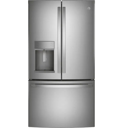 GE Profile ENERGY STAR French-Door Refrigerator  27.7 Cu. Ft., Fingerprint-Resistant Stainless Steel, Hands-Free AutoFill Dispenser