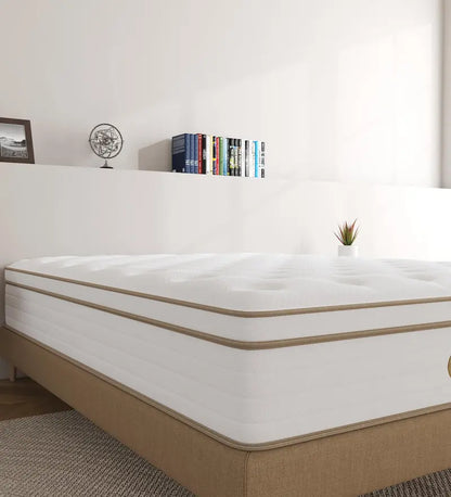 KOANTTI 12-Inch Medium-Firm Memory Foam Mattress for Supportive Sleep