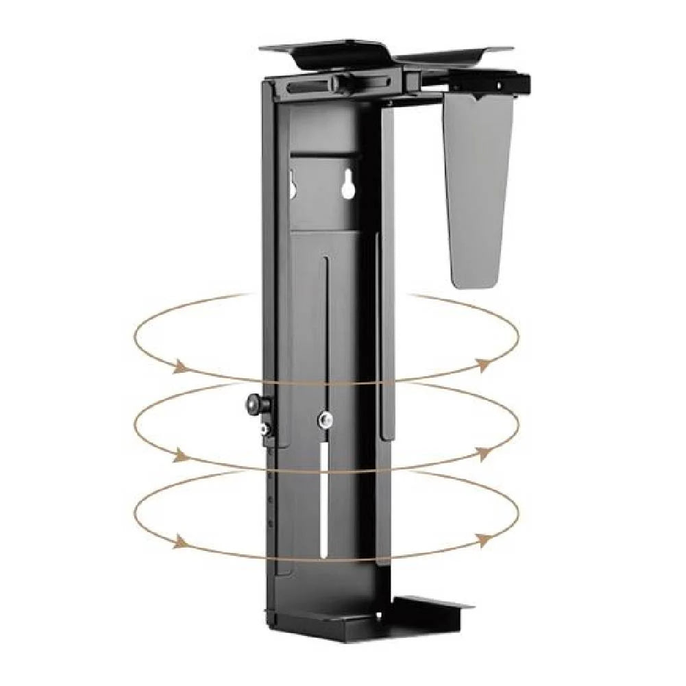 Support unité centrale 360° pour bureau