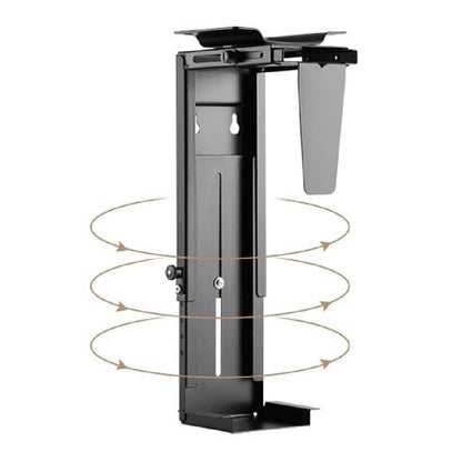 Support unité centrale 360° pour bureau