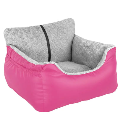 Lightweight 25-Lb Pet Booster Seat Designed for Front or Rear Vehicle Seating
