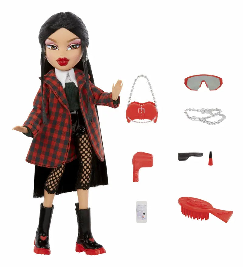 Bratz Alwayz Jade Fashion Doll with 10 Accessories & Multicolor Poster
