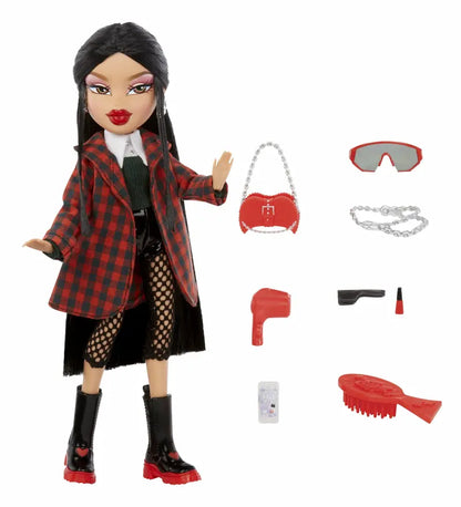 Bratz Alwayz Jade Fashion Doll with 10 Accessories & Multicolor Poster