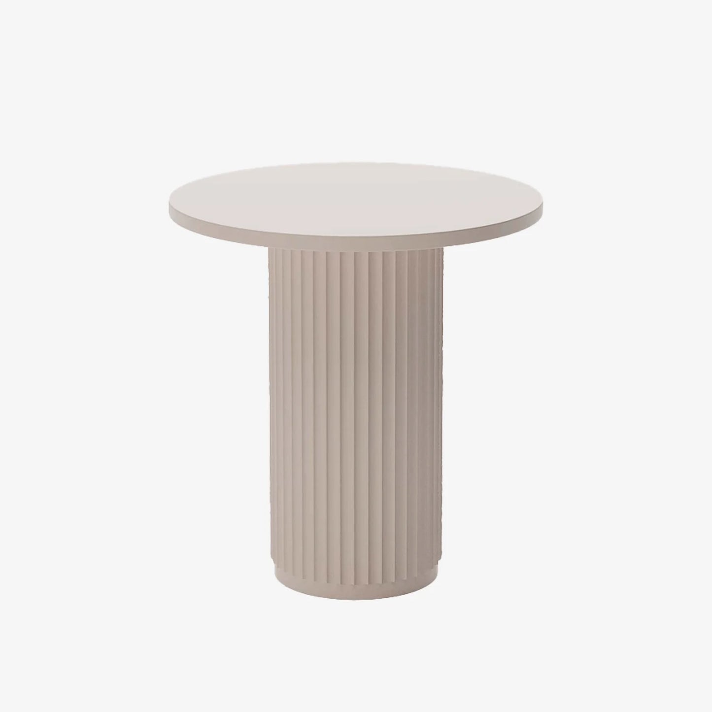 Table d'appoint ronde cannel e