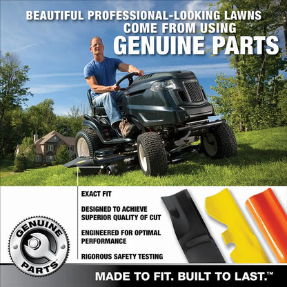 MTD Genuine Parts 46″ 3-in-1 Mower Blade Set For Lawn Tractors 3 pk